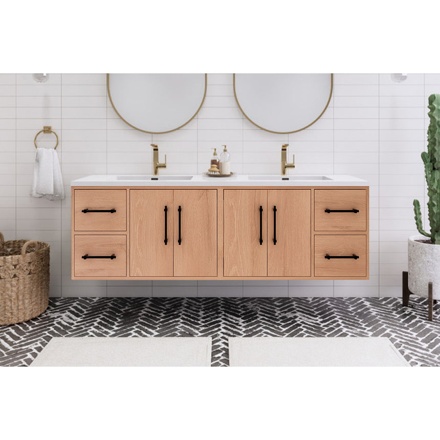 Saggia Floating Vanity (Latest Model) - 2nd Generation (24"-84")
