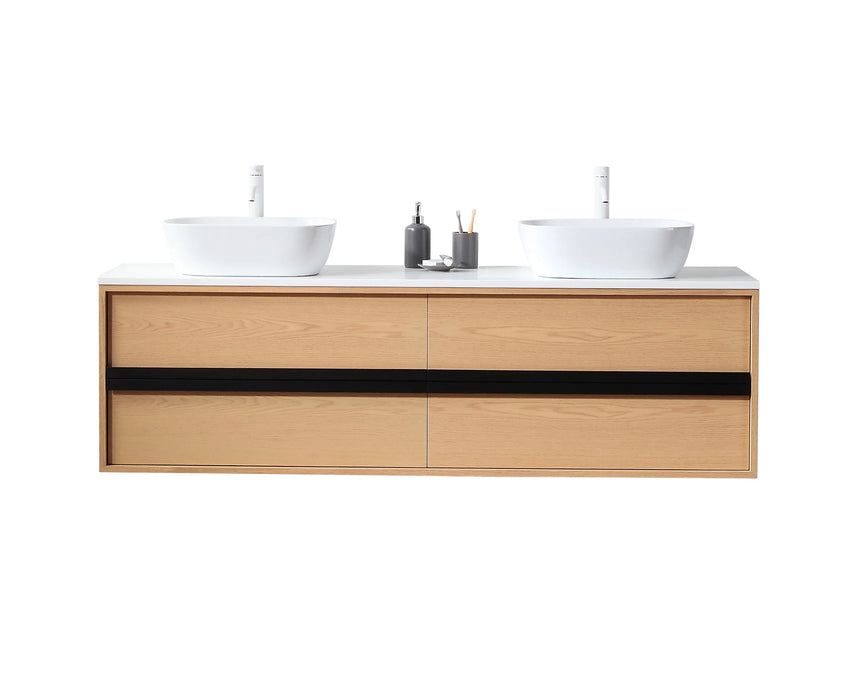Cambria Floating Vanity (55"-72")