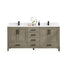 Ligne Forma Modern Vanity in Gray Oak finish