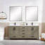 Ligne Forma Modern Vanity in Gray Oak finish