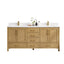 Ligne Forma Modern Vanity in Natural Oak finish