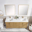 Ligne Forma Modern Vanity in Natural Oak finish