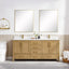 Ligne Forma Modern Vanity in Natural Oak finish