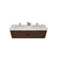 72 inch Livia Fluted Floating Vanity 