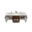 72 inch Livia Fluted Floating Vanity 