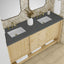 72 inch Rathenow modern vanity Charcoal Soapstone view 2