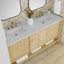 72 inch Rathenow modern vanity Ethereal Noctis Quartz view 2