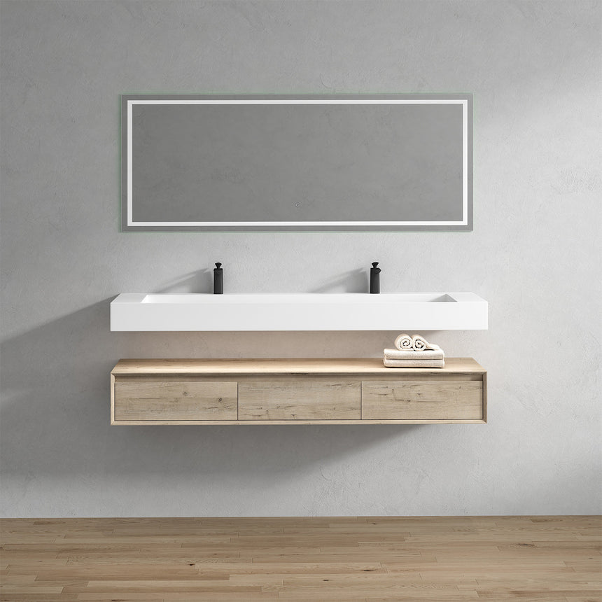 Vitolo Floating Vanity - 2nd Generation (24"-84")