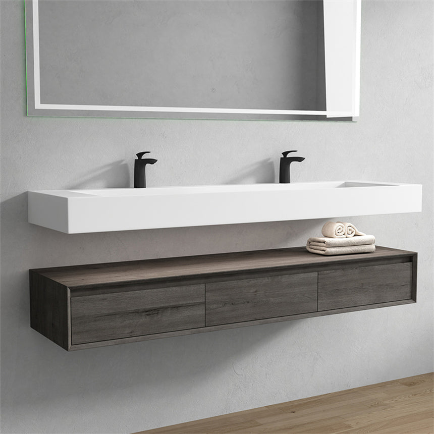 Vitolo Floating Vanity - 2nd Generation (24"-84")