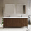 72D inch Bayford modern vanity walnut