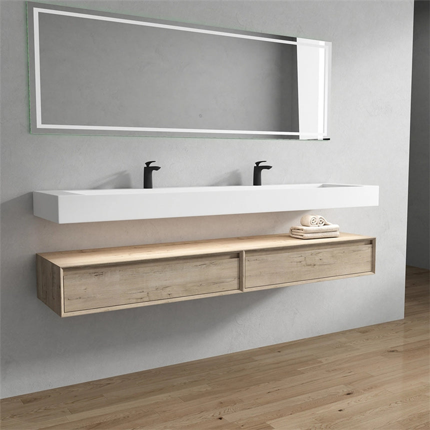 Vitolo Floating Vanity - 2nd Generation (24"-84")