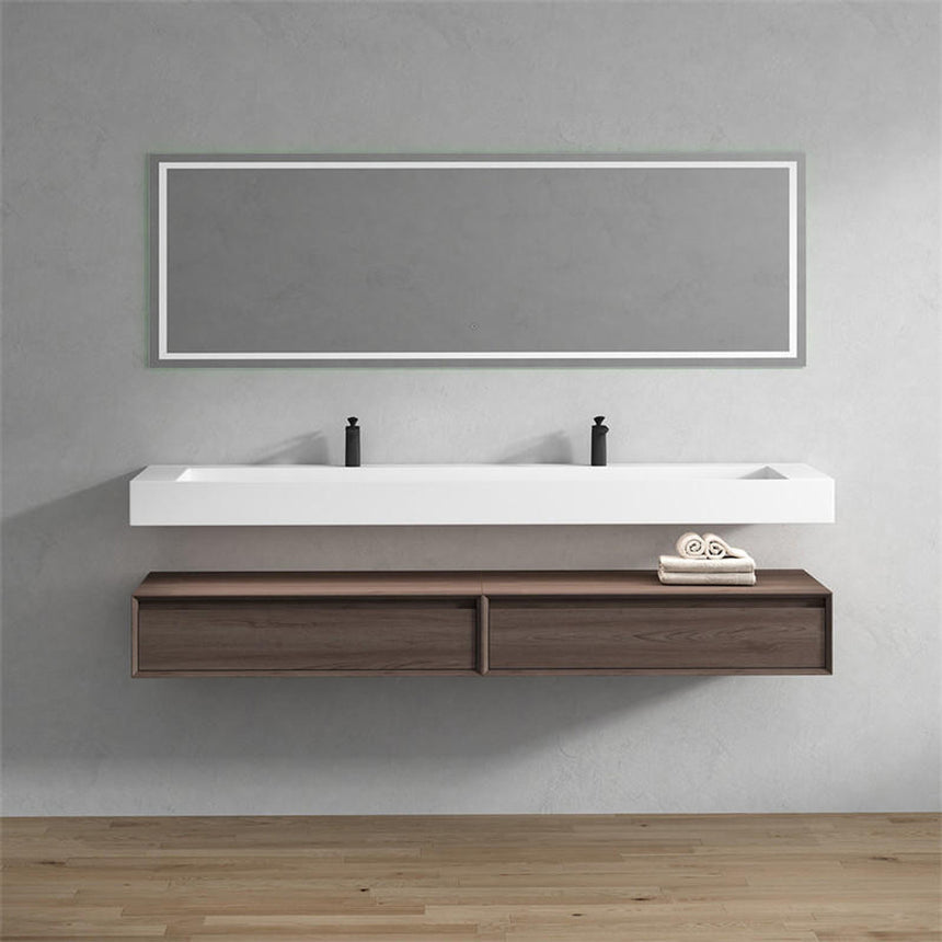 Vitolo Floating Vanity - 2nd Generation (24"-84")