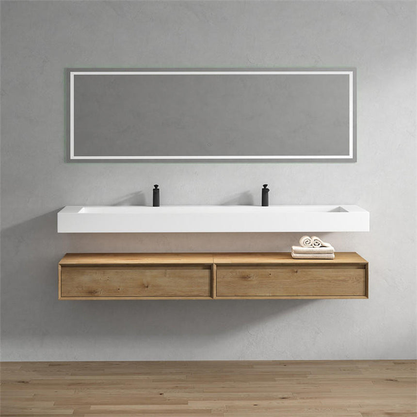 Vitolo Floating Vanity - 2nd Generation (24"-84")