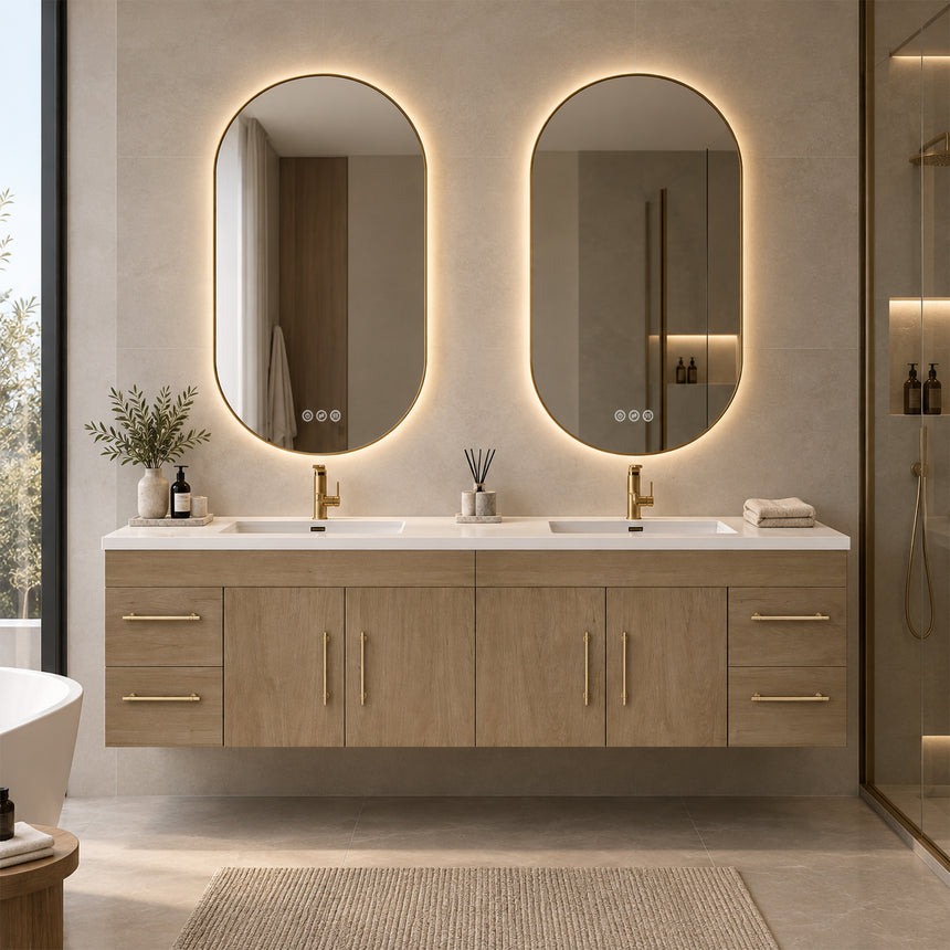 Celeste Arch LED Mirror
