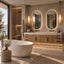 Celeste Arch LED Mirror