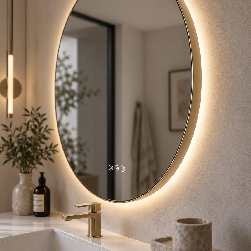 Celeste Halo LED Mirror
