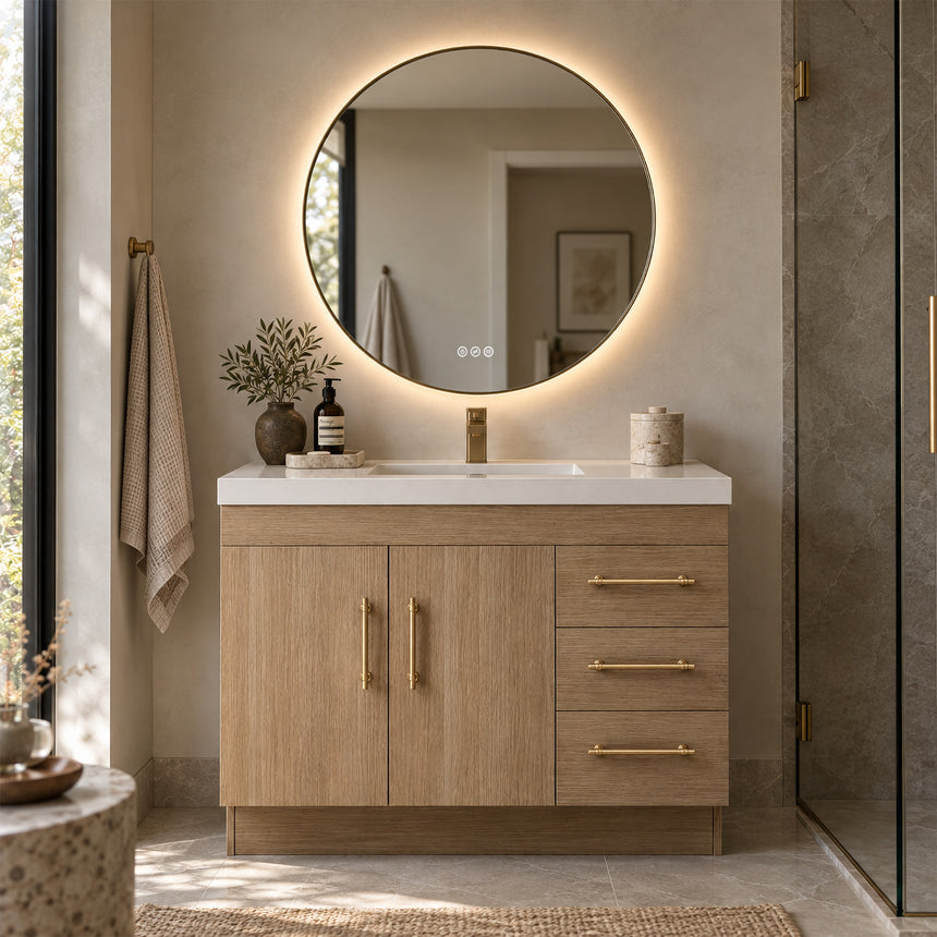 Celeste Arch LED Mirror