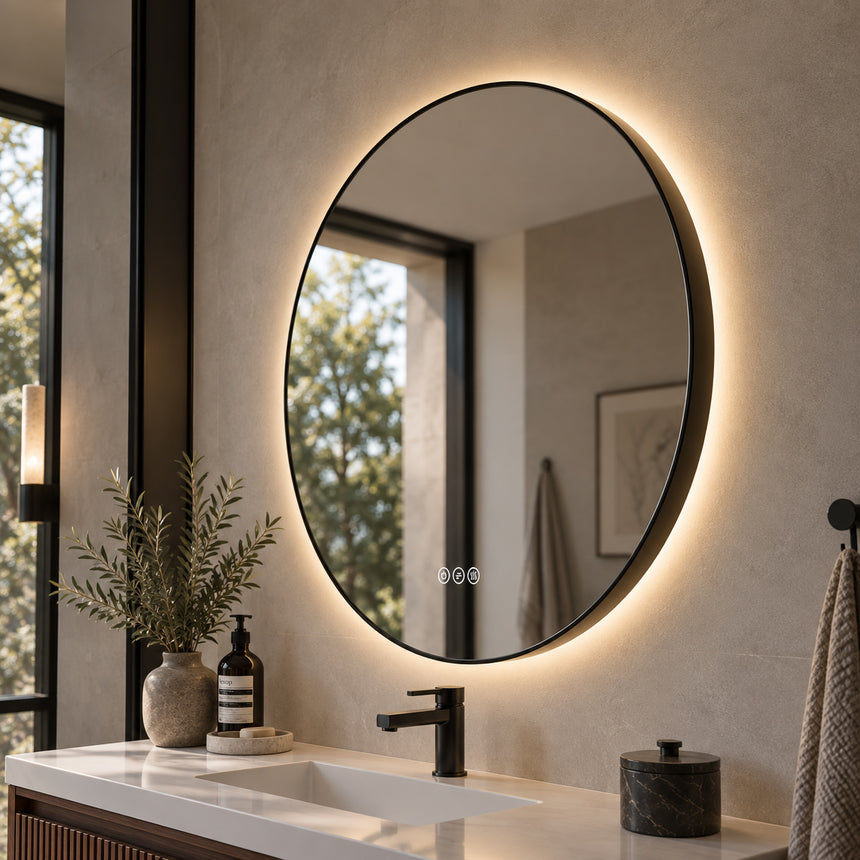 Celeste Halo LED Mirror