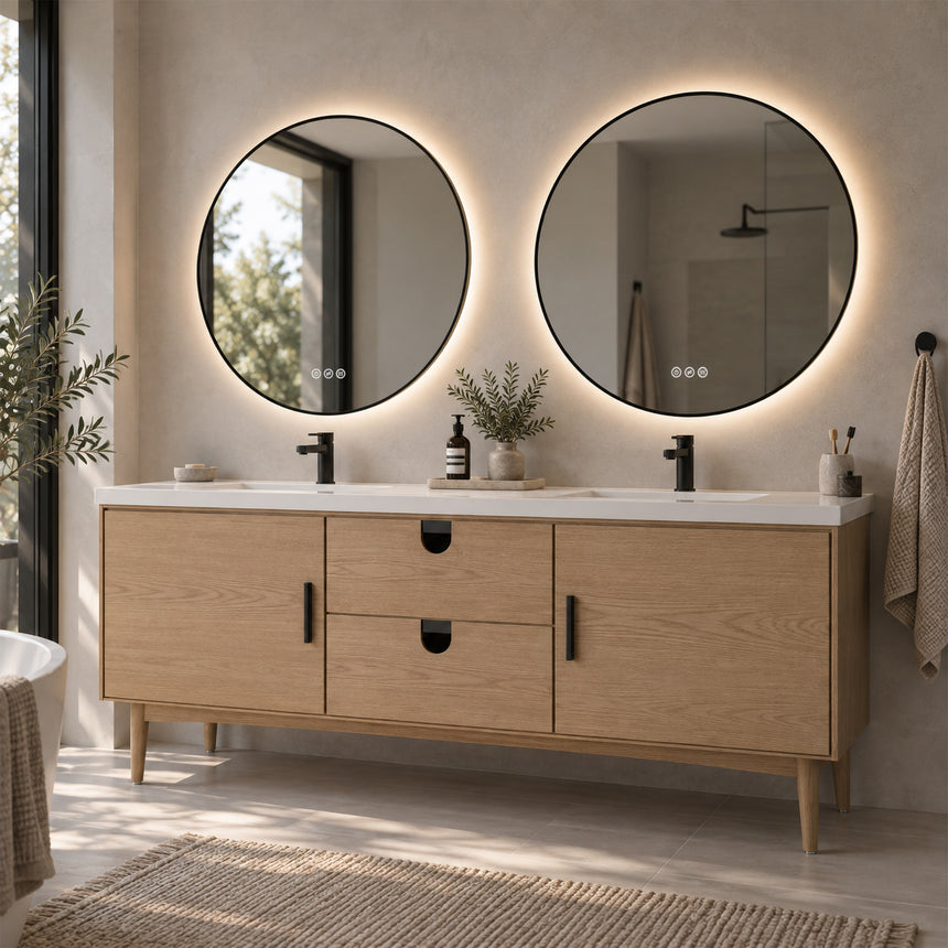 Celeste Halo LED Mirror