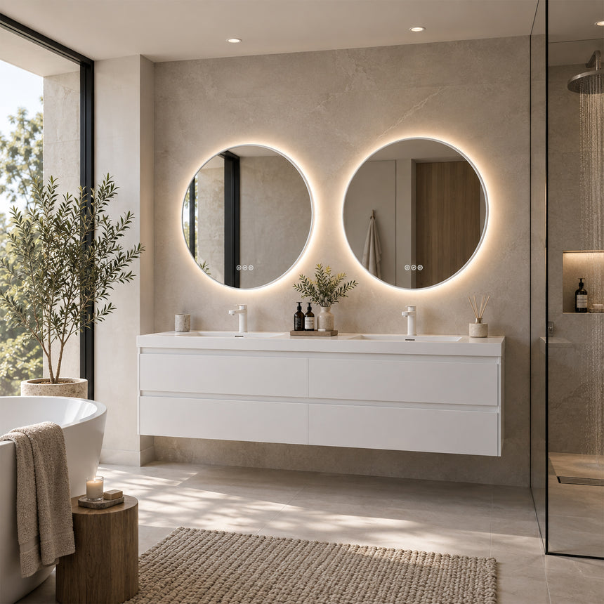 Celeste Halo LED Mirror