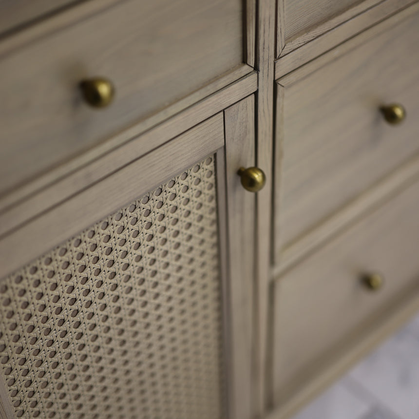 48 inch Le Pensie Modern Vanity in light oak finish