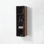 Wooden Linen Cabinet with Glass door open