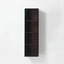 Linen Cabinet in Walnut finish with glass door