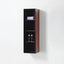 Linen Cabinet in Walnut finish with glass door