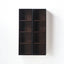 Linen Cabinet in Walnut finish with glass door