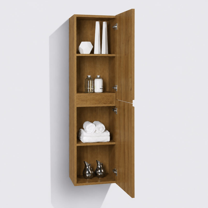 Linen Cabinet in New England Oak finish - Monterey
