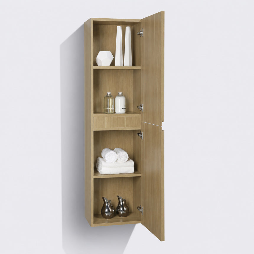 Linen Cabinet in New England Oak finish - Monterey