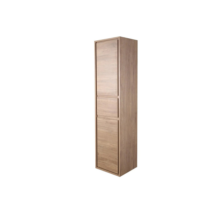 Rectangular mirror with LED lighting on a dark wall