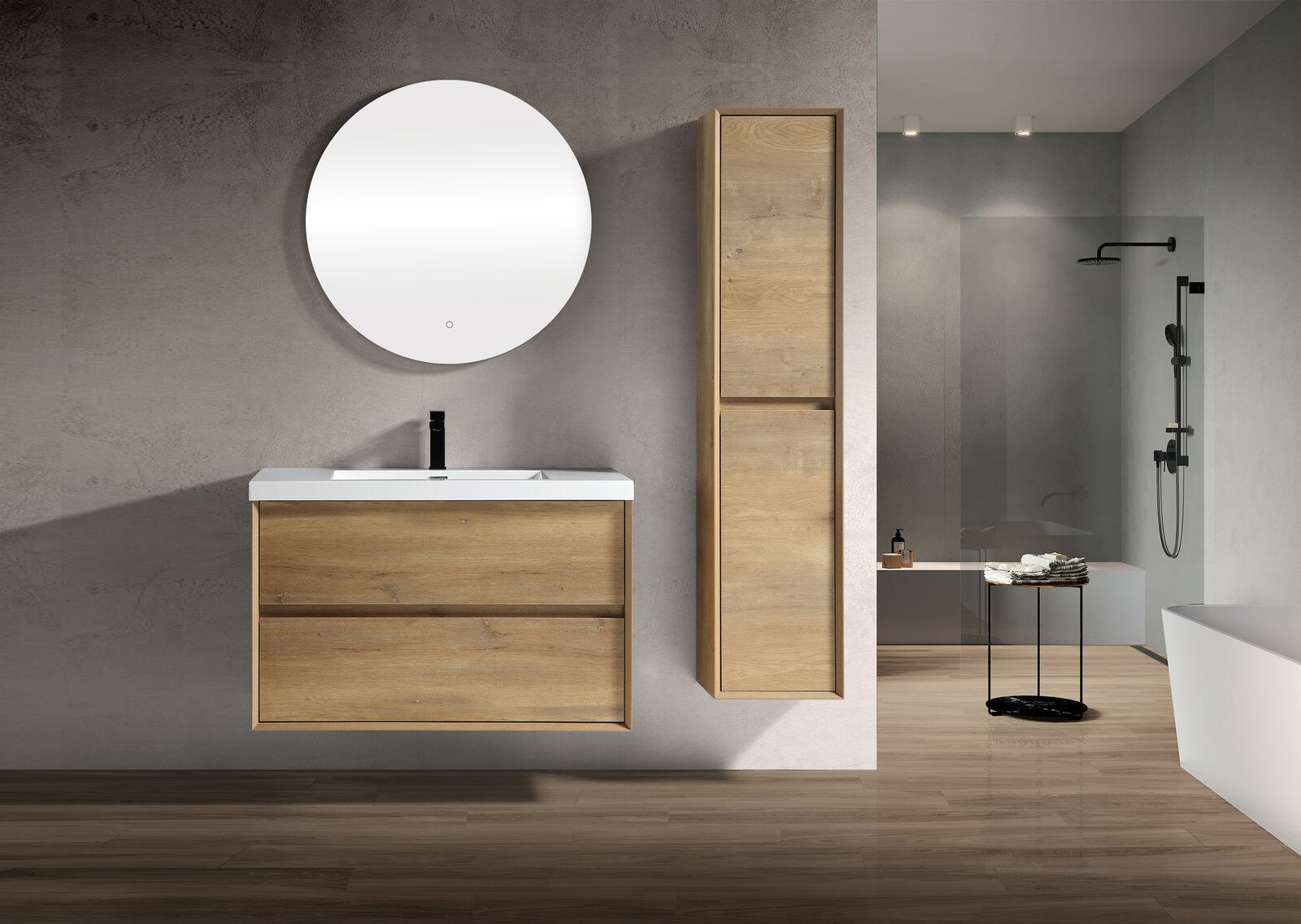 Modern Bathroom Vanity by O&N Floating Vanity