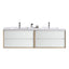 Sottile Floating Vanity (24"-150")