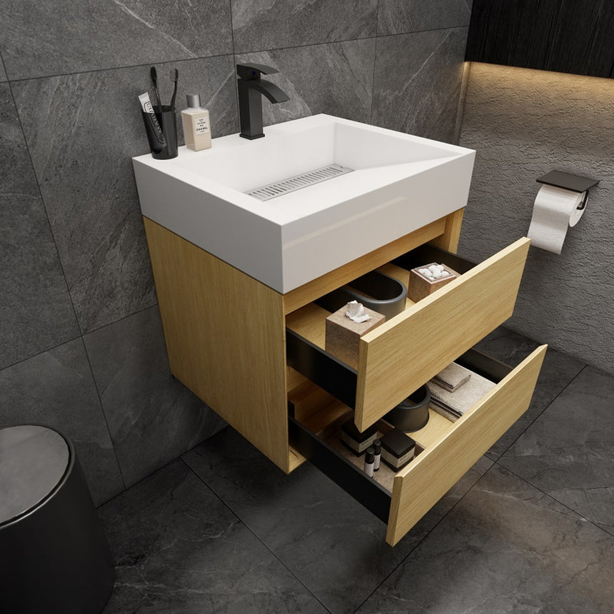 Maslow Floating Vanity (24"-104")