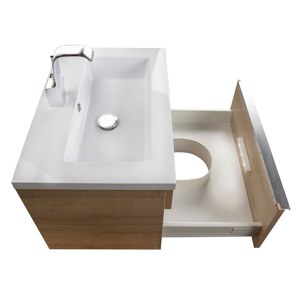 Trough Floating Vanity (18" Depth) O&N Floating Vanity