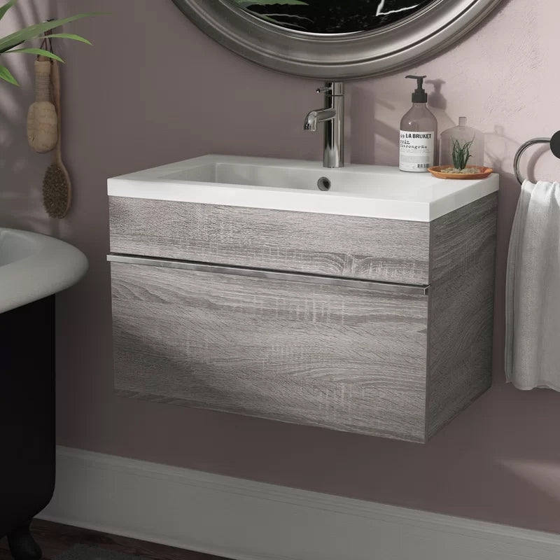 Trough Floating Vanity (18" Depth) O&N Floating Vanity