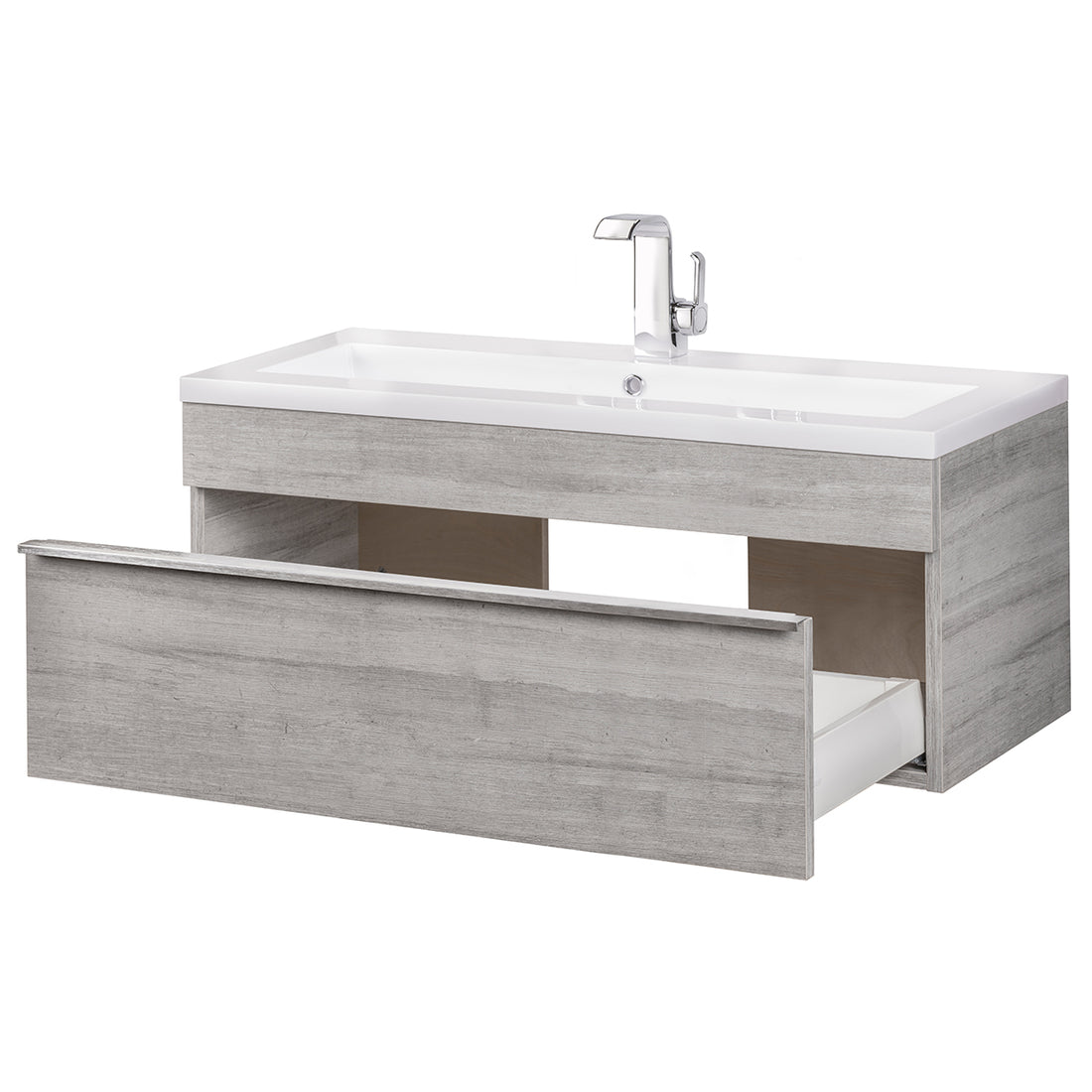 Trough Floating Vanity (18" Depth) O&N Floating Vanity