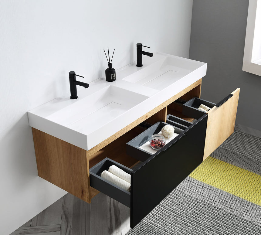 Acero Floating Vanity (42"-55")