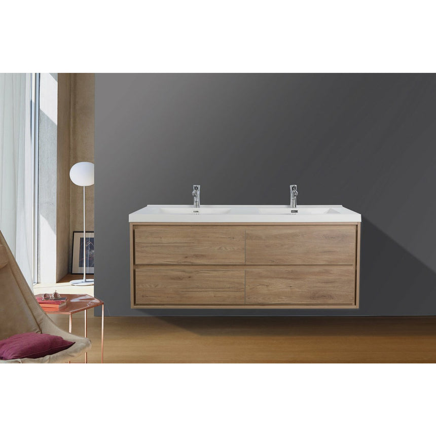 Saggia Floating Vanity (24"-84")
