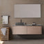 60 inch Orizzon Floating Vanity Chestnut