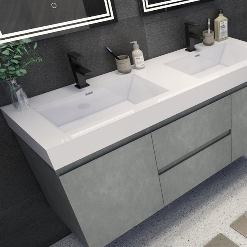 Engineered Composite Countertop with Integrated Sink