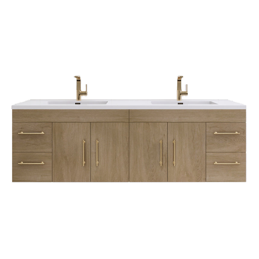 Engineered Composite Countertop with Integrated Sink