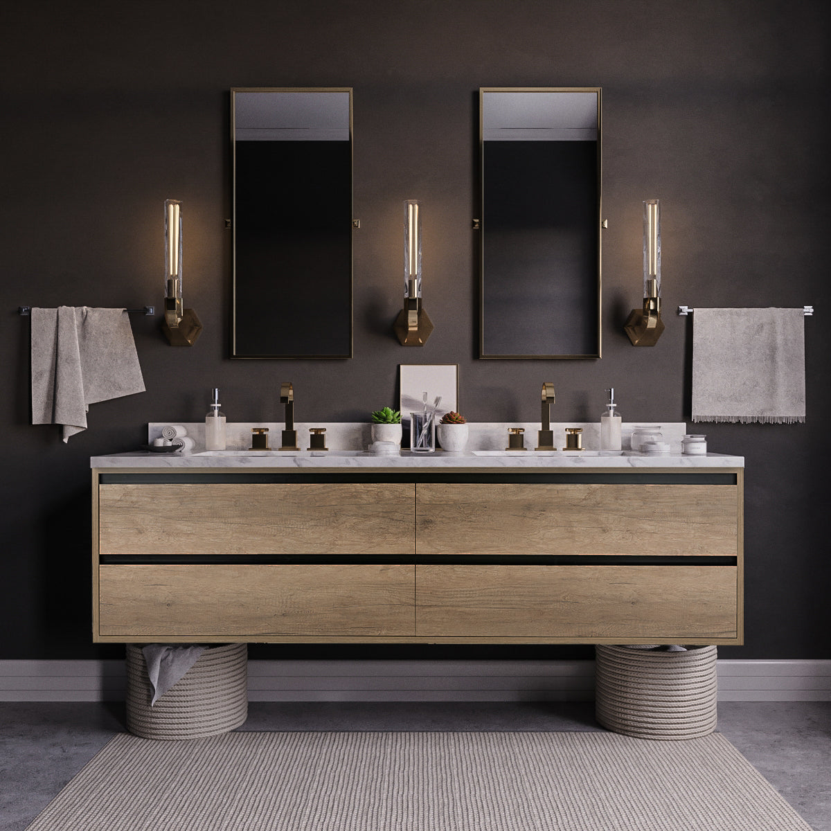 Merce Vanity Merce Floating Vanity (24