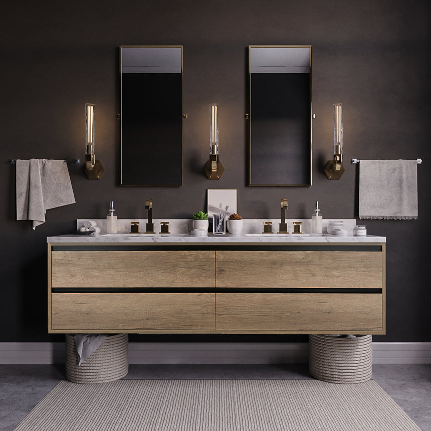 Merce Floating Vanity (24"-84")
