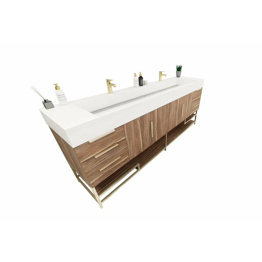 Breton Modern Vanity (24"-84")