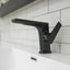 Balzo Single Lever Faucet - Black - O&N Floating Vanity