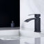 O&N Angular Rounded Single Lever Faucet (Black/Chrome/Brushed Nickel)